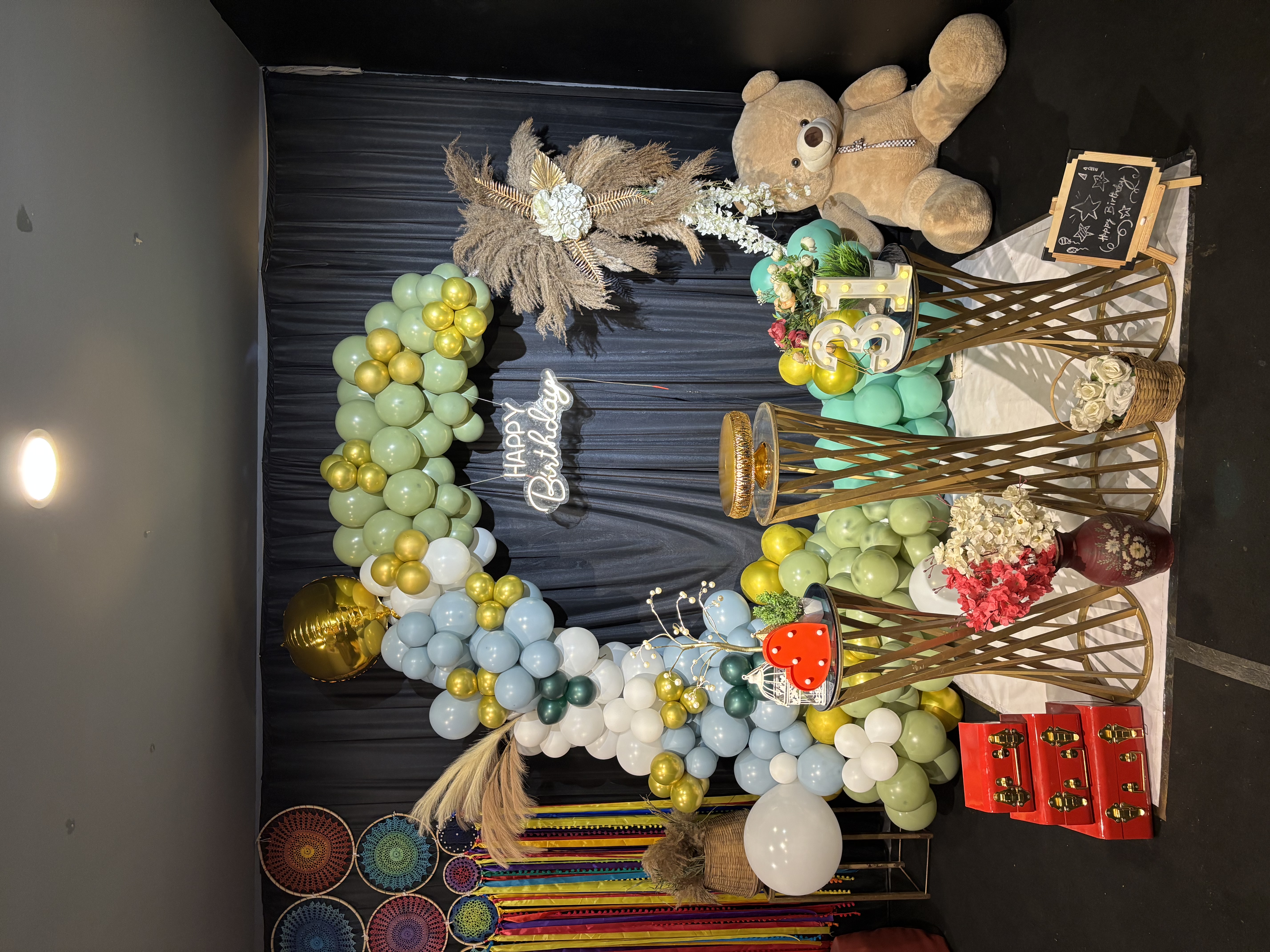 Decoration service charge + tax